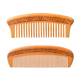 thumbnail image 4 of Peine de madera Peine de madera hecho a mano, antiestático, masaje del cuero cabelludo 2 piezas (1 diente ancho y 1 diente fino) JM, 4 of 5
