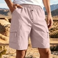 thumbnail image 6 of EOYWHK Men Basketball Shorts Quick Dry with Pockets Elastic Waist Mens Basketball Shorts Soft Lightweight Breathable Casual Activewear for Pink, Size XXXL, 6 of 9