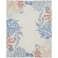 thumbnail image 2 of Nourison Pompeii Modern Beach Ivory/Multi 7'10" x 9'10" Area Rug, (8' x 10'), 2 of 8