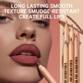 thumbnail image 6 of Ouwald Makeup Lip Liner, 6 Colors Matte Lip Liner Pencil Set, Long Lasting Waterproof Lip Liner Stain, Smooth & Easy Glide, 6 Count with 2 Sharpeners (Color Set 03), 6 of 8