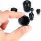 thumbnail image 5 of Dinheiro 145 Piezas Tapas de Pernos Tapas de Tornillos, Tuercas de Cúpula de Plástico, Protección de Tuercas Hexagonales, Pernos Tapas de Tuercas de Pernos Negros para Máquinas Muebles Vehículos -, 5 of 5