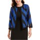 thumbnail image 1 of Kasper Chaqueta Blazer de 2 Tonos para Mujer, Negro, 10 Kasper Sin botón, 1 of 2