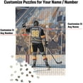 thumbnail image 2 of Wooden Jigsaw Puzzles for Adults - Custom Name and Number on (St. Louis) Ice Hockey Player Art Photo - 300 500 1000PCS Puzzles Game Home Wall Decor, 2 of 5