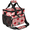 Multicolour 5, variant on Herdesigns Funny Car Large Lunch Box for Adults Women Men with Adjustable Shoulder Strap, Insulated Reusable Lunch Bag Leakproof Cooler Tote Bag
