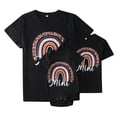 thumbnail image 3 of TAIAOJING Mommy and Me Outfits T Short Tops And Blouse Casual Kids Me Summer Clothes Shirt Outfits Sleeve Family Baby Mommy For Toddler Rainbow Tee Girls Girls Tops 1-2 Years, 3 of 9