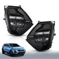 thumbnail image 2 of Pair LED Fog Lights DRL Daytime Running Lamps W/Wiring Harness Fit For Kia Sportage 2020-2022, 2 of 10
