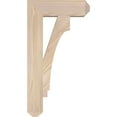 thumbnail image 3 of Ekena Millwork 3 1/2"W x 14"D x 26"H Imperial Craftsman Smooth Bracket, Douglas Fir, 3 of 4