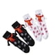 thumbnail image 2 of Medias navideñas Medias navideñas rojas Bufanda Medias decorativas Ojos grandes magnéticos Medias de mano Halloween, 2 of 6