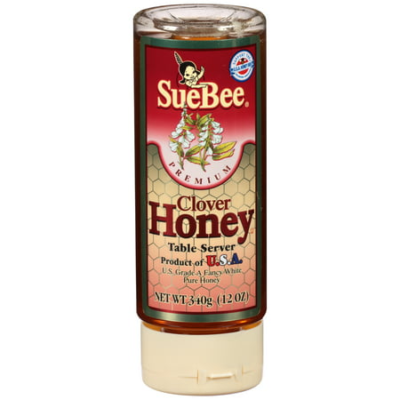Sue Bee &reg; Table Server Premium Clover Honey 12 oz. Squeeze Bottle