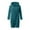 Blackish Green, variant on Fleece Zip Up Robes for Kids Girls Polar Fleece Jumpsuit Hooded Bear Ear Long Sleeve Hooded Front Zipper Robes Solid Furry Romper Winter Thermal Outfits