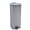 Silver, variant on Senfot 8 Gallon Kitchen Trash Can, Stainless Steel Garbage Can with Lid & Inner Bucket, Step-On Square Bin for Home Office - Black