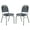 Blue, variant on (Pack of 2) NPS 9200 Series Premium Vinyl Upholstered Stack Chair, Midnight Blue Seat