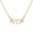 Gold8, variant on Necklaces & Pendants Jewelry Stainless Steel Women Light Luxury Angel Number Pendant Necklace 000 999 Butterfly (Gold7 )