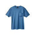 thumbnail image 1 of Hanes Beefy-T Men`s Pocket T-Shirt, S, Denim Blue, 1 of 6