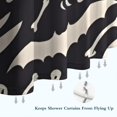 thumbnail image 6 of Halloween Spooky Elements Shower Curtain 84"x72" ,Bathroom Decorative Shower Curtains Set with 12 Hooks,Modern Waterproof Washable Shower Curtain, 6 of 6