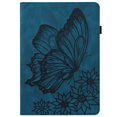 thumbnail image 2 of Dteck Samsung Galaxy Tab A 8.0" 2019 Case, Samsung T290 Case, Embossed Butterfly Flip Stand Case For Samsung Galaxy Tab A 8.0 2019 T290 T295, Blue, 2 of 7