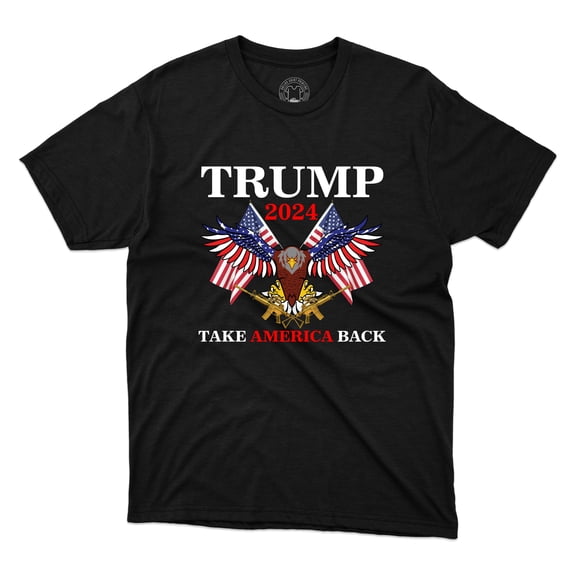 Trump 2024 T-Shirt Take America Back 2024 Vote For Trump Printed Unisex T-Shirt