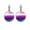 Genderfluid, variant on LGBT Pride Earrings for Women Men Rainbow Leverback Earrings Gay Lesbian Transgender Nonbinary Pansexual Bisexual Earrings Jewelry Progress Pride