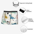 thumbnail image 3 of Gukieu Cute Dinosaurs Print Men's Boxer Briefs, High Elastic Moisture Wicking Boxer Briefs Underwear-Large, 3 of 5