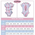 thumbnail image 4 of CutiePlusU Cotton Button Crotch Bodysuits Adult Romper Onesie- Irregular Tie Dye Unisex Pink XS, 4 of 5
