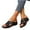 Black, variant on LOVZFMLL Wedge Sandals for Women with Arch Support Open Toe Cross Strap Soft Slippers Summer Casual Outdoor Walking Slides Black 5.5