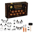 thumbnail image 2 of Halloween Pumpkin Carving Kit, 27Pc Premium Metal Craft Tools with 24 PCS Stainless Steel Pumpkin Carving Stencils & 3 Carving Tools, Easy Use Festive DIY Craft Kit for Halloween Decoration, 2 of 6