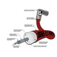 thumbnail image 4 of JEGS 8.5mm Red Ultra Pow'r Wire Coil Wire Kit (3 ft.), 4 of 7