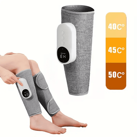 Multifunctional leg massager with heating and compression functions, featuring 3 intensity levels and 3 modes to promote blood circulation and relieve pain(1pc)
