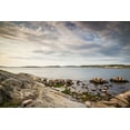 thumbnail image 2 of Bibikow, Walter 18x13 White Modern Wood Framed Museum Art Print Titled - Sweden-Bohuslan-Salto Island-rocky cove seascape, 2 of 4
