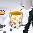 thumbnail image 5 of Yiaed Colorful Squirrel Print Ceramics Coffee,Large Handle Design,Extra Large Tea and Coffee Cup for Office and Home Mugs, 5 of 6