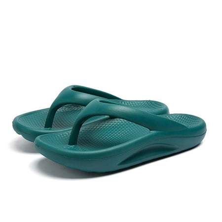 

SHENGXINY Flip Flops Wholesale Summer Casual Thong Slippers Outdoor Beach Sandals EVA Flat Platform Comfy Shoes Women Couple Thick Soled