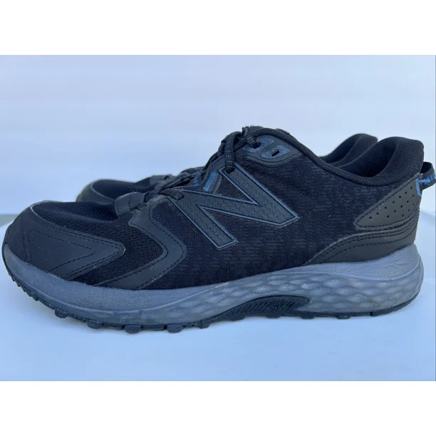New Balance 410v7 Mens Size 10.5 Extra Wide 4E Black Trail Sneakers MT410LK7