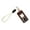 white black, variant on Stress Relief Keychain Press Button Fidgets Toy For Anxieties Portable Anti Lost Phone Strap Gift ABS Metal Design