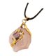 thumbnail image 1 of Qarigey Collar de cristal de sabiduría y fuerza para el día, regalo de aniversario, piedra de renacimiento, elegante collar de piedra de San Ropa, zapatos y accesorios Miscelánea Cristal rosa, 1 of 6