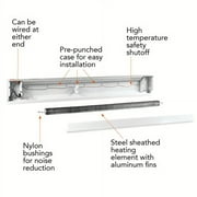 Cadet F Series 6-foot Electric Baseboard Heater, White