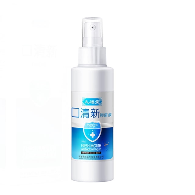 Enjuague bucal Clean Mouthwash de 100 ml, limpiador de saliva, bloqueador instantáneo