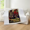 thumbnail image 5 of Couverture Jetée Phantom Super Douce en Polaire, 60"X50 Pouces, 5 of 5
