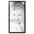 thumbnail image 2 of ArtToFrames 19" x 38" Wooden Finish Mahogany Picture Frame, 19x38 inch Brown Wood Poster Frame (WOM-4958), 2 of 7