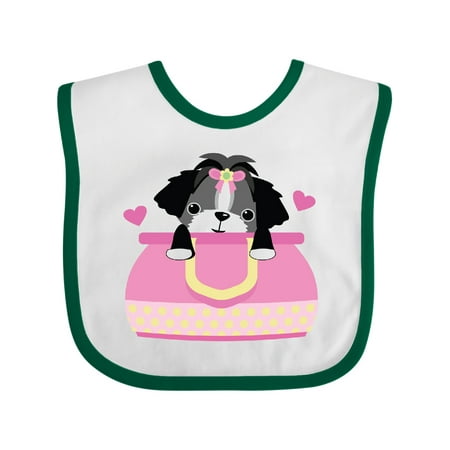 

Inktastic Shih-Tzu Girls Baby Bib