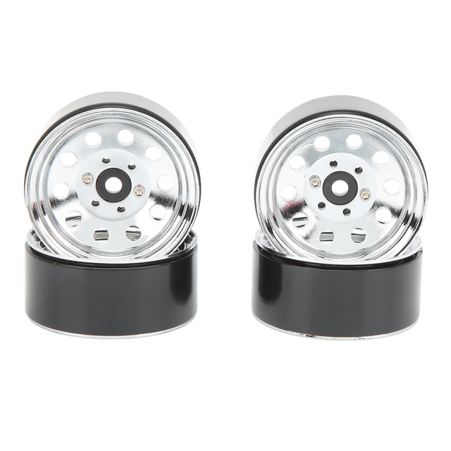 4 Pcs Moyeu de Roue RC Beadlock 1.9 Po Fer Résistant à l'Usure Réutilisable Moyeu de Roue RC pour Remplacement