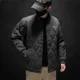thumbnail image 3 of Chaquetas de plumas para hombre Parkas rombos Abrigo acolchado para hombre Acolchado Invierno 2024 Reseñas de ropa de lujo coreana Muchas prendas exteriores pesadas, 3 of 5