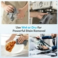 thumbnail image 3 of Grey Microfiber Cleaning Cloth, 10 Pack, Microfiber Towels for Cars, Lint Free, Scratch-Free, Highly Absorbent, Reusable Cleaning Rags for Car, Household, Kitchen, Window, 12"X12", 3 of 6