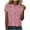 Blouse_3, variant on Tops for Women Crew Neck Short Sleeve T Shirts Casual Loose Fit Floral Summer Shirts for Women