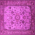 thumbnail image 1 of Ahgly Company Indoor Square Oriental Pink Industrial Area Rugs, 5' Square, 1 of 4