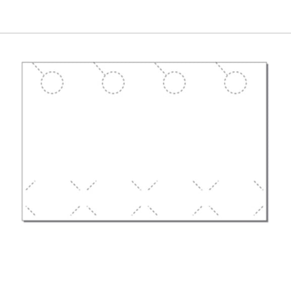 Door Hangers for Bus Cards (4.25" x 11"), 4-UP on 11" x 17" White Vlm - 250 Shts