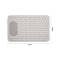 thumbnail image 3 of Amacok Shower Foot Scrubber Mat, Non-Slip Exfoliating Feet Scrub Massage Bath Tub Mat, 27 X 17 Inch Bathroom Bathtub Massage and Shower Mat with Drain Holes, 3 of 9