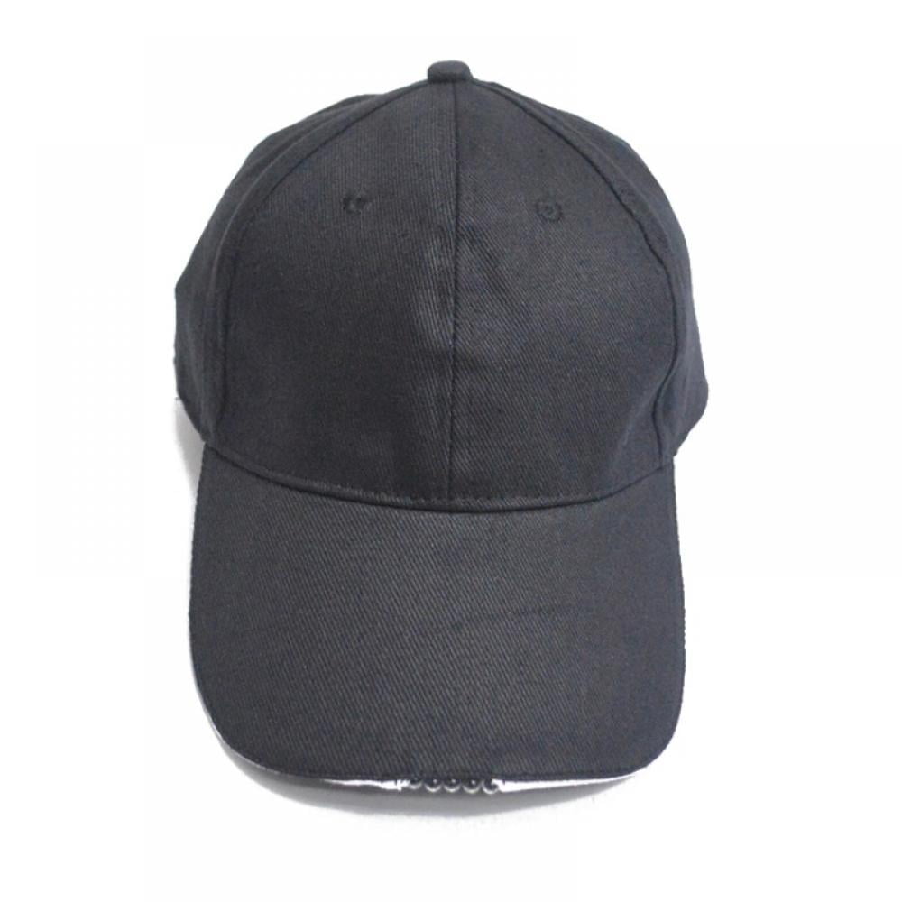 5 LED Visors Hat Men Women Cotton 