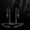 thumbnail image 3 of Cam 2inch 4-Point Racing Car   Belt Harness With Cam Lock & Adjustable Strap Black, 3 of 8