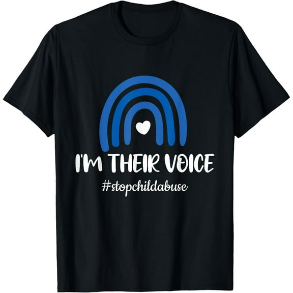 Stop Child Abuse Prevention Awareness Month T-Shirt