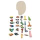thumbnail image 1 of Puzle Montessori TOYANDONA Picasso Art, 26 piezas de madera, 1 of 9